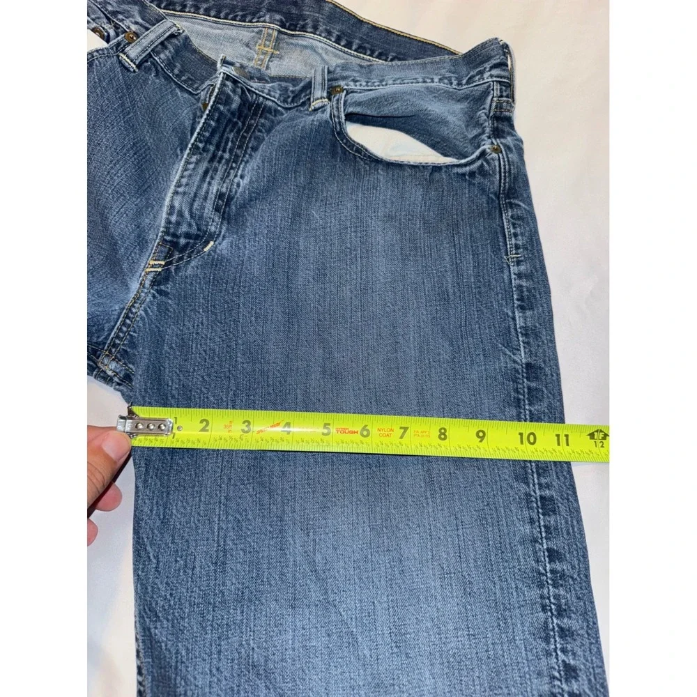 Polo Ralph Lauren Hampton Relaxed Straight Jeans Mens 36x32 Medium Wash Blue